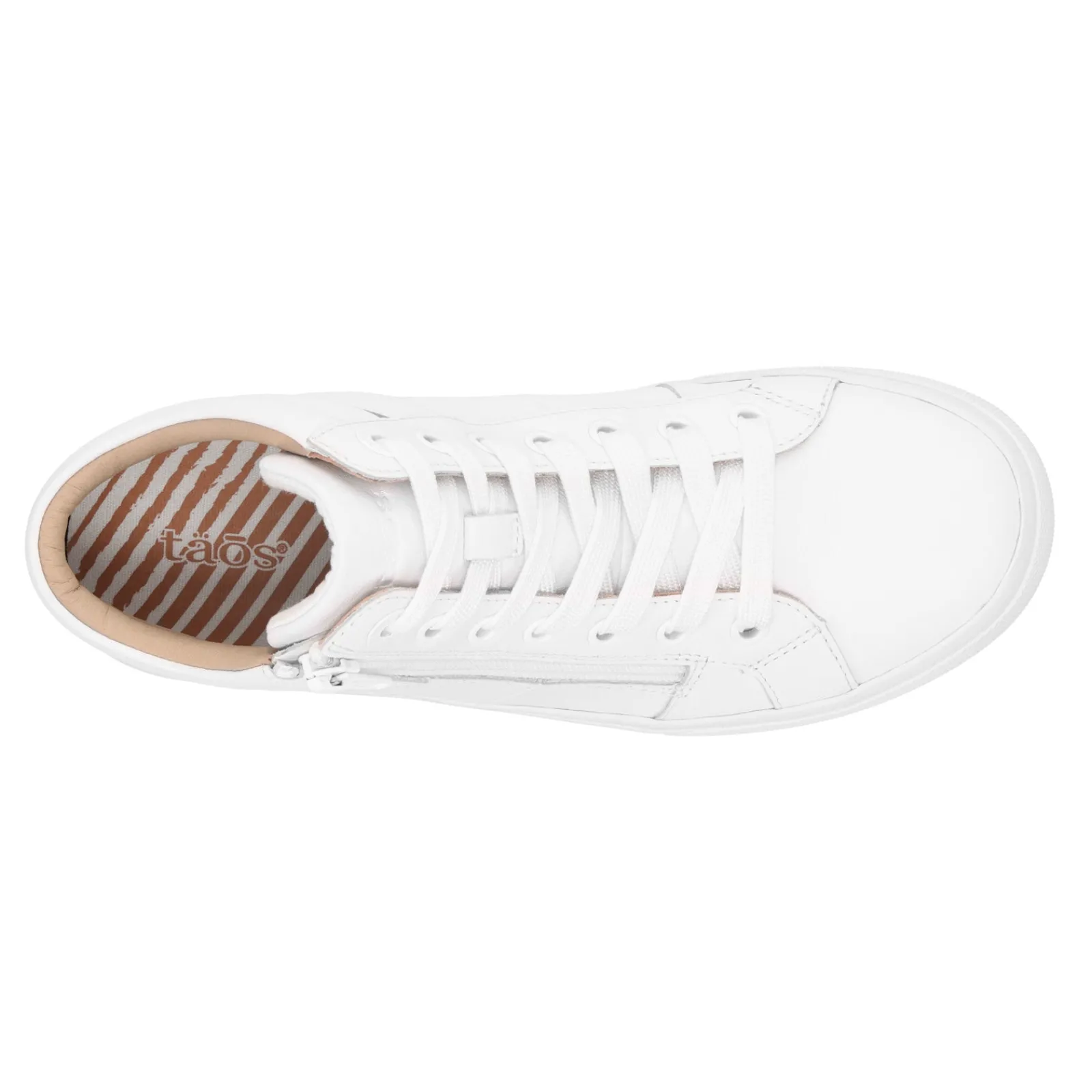 Taos Sneakers & Athletic|Women's , Winner High Top Sneaker White