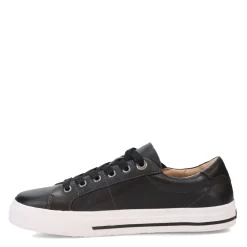Taos Sneakers & Athletic|Women's , Z-Soul Lux Sneaker Black Leather