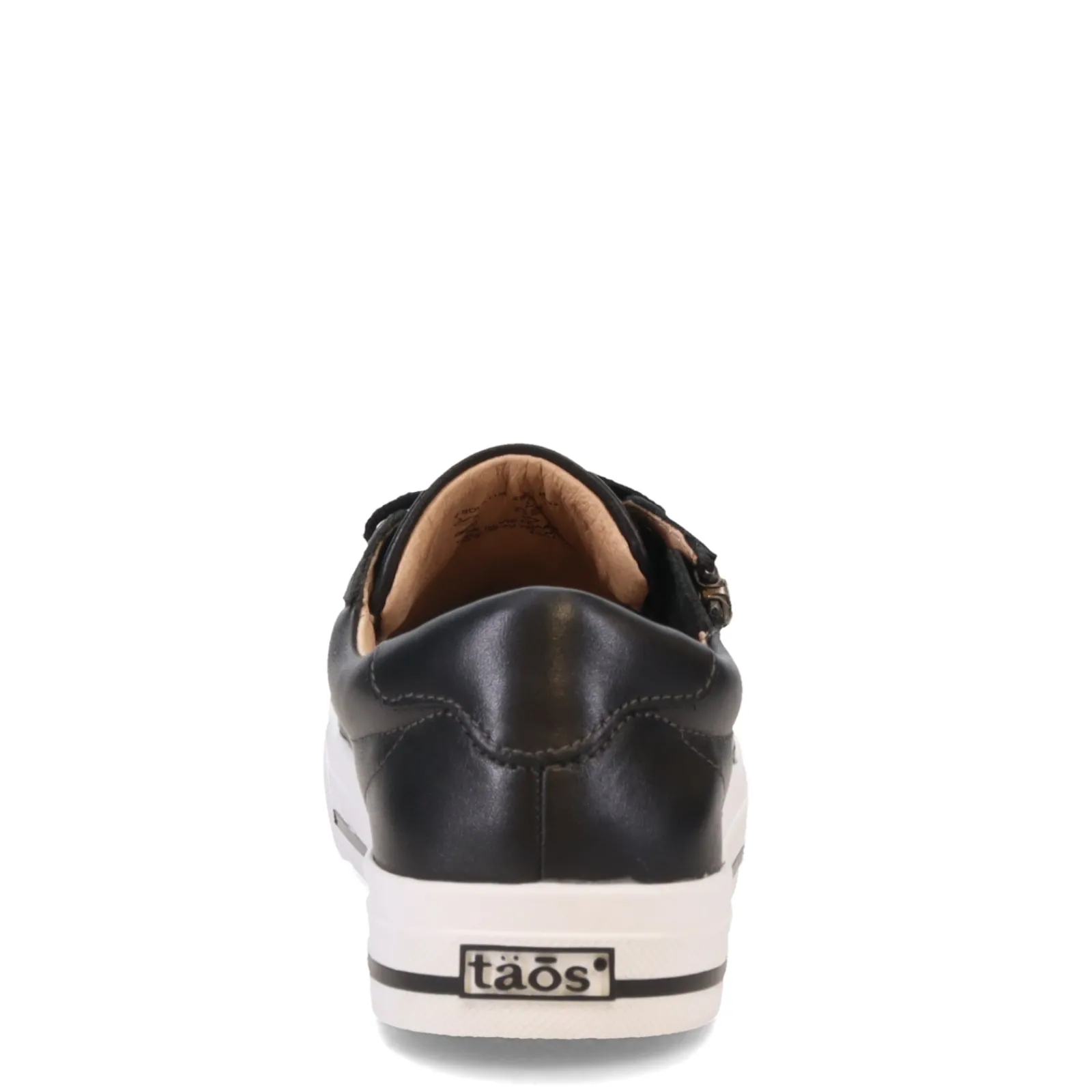 Taos Sneakers & Athletic|Women's , Z-Soul Lux Sneaker Black Leather