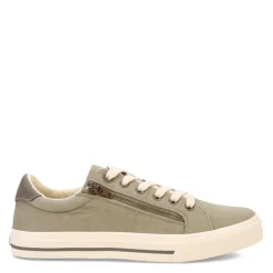 Taos Sneakers & Athletic|Women's , Z-Soul Sneaker Sage/Olive Distressed