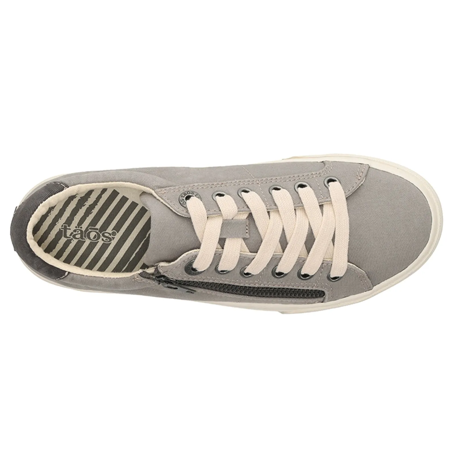 Taos Sneakers & Athletic|Women's , Z-Soul Sneaker Grey/Graphite Distressed