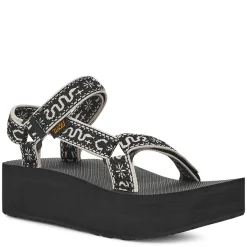Teva Sandals|Women's , Flatform Universal Sandal Black