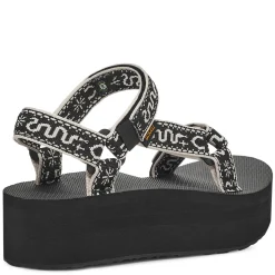 Teva Sandals|Women's , Flatform Universal Sandal Black