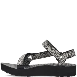Teva Sandals|Women's , Midform Universal Sandal Boho White/ Black