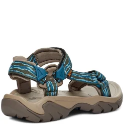 Teva Sandals|Women's , Terra Fi 5 Sandal Blue Tan