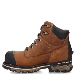 Timberland Pro Work & Safety|Women's , Boondock 6-Inch Composite Toe Waterproof Work Boot Brown