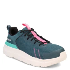 Timberland Pro Sneakers & Athletic|Women's , Setra Low Comp Toe Work Shoe Green/Teal/Pink