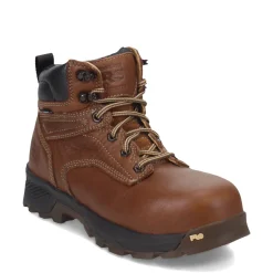 Timberland Pro Boots|Women's , Titan EV 6in Comp Toe Waterproof Boot Brown