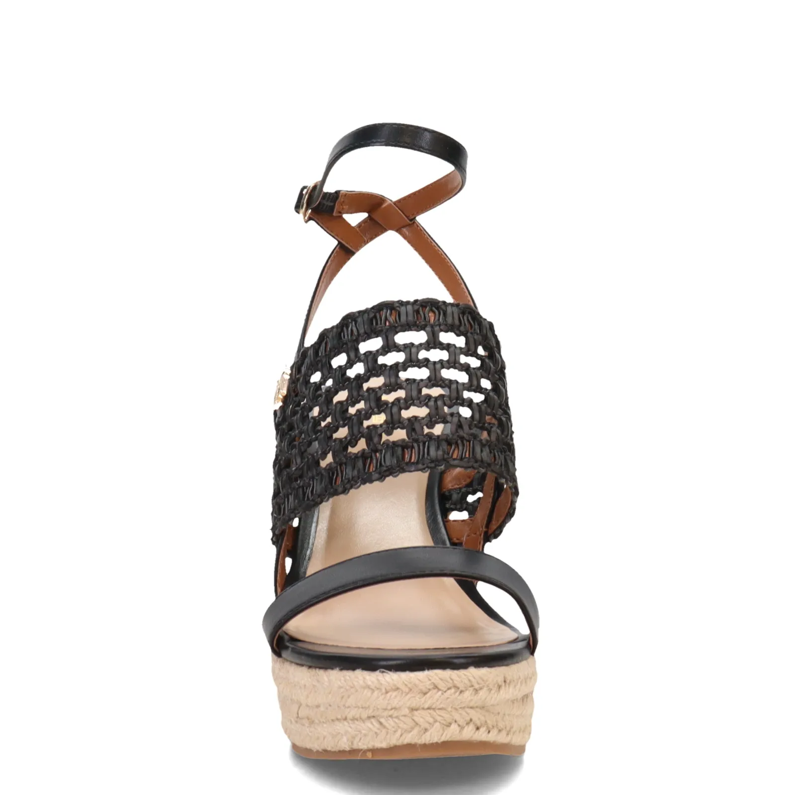 Tommy Hilfiger Wedges|Women's , Kalendar Sandal Black