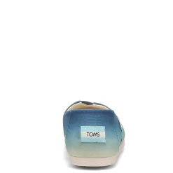 TOMS Slip-On Shoes|Women's , Alpargata Eco Dye Slip-On Indigo Multi Gradient