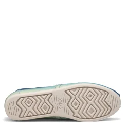 TOMS Slip-On Shoes|Women's , Alpargata Eco Dye Slip-On Indigo Multi Gradient