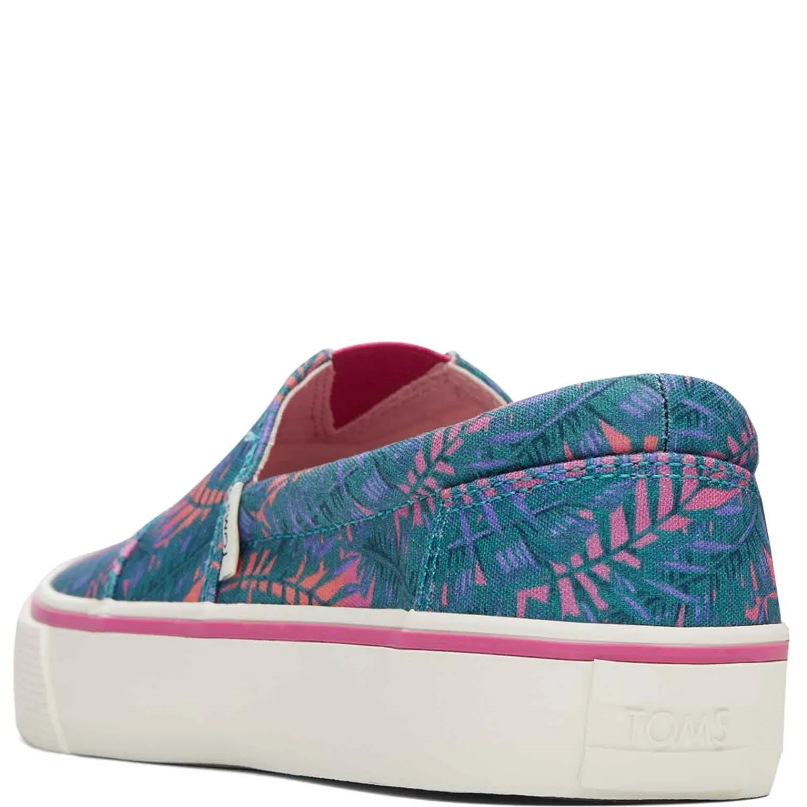 TOMS Flats|Women's , Alpargata Fenix Slip-On Tropical Hawaiian