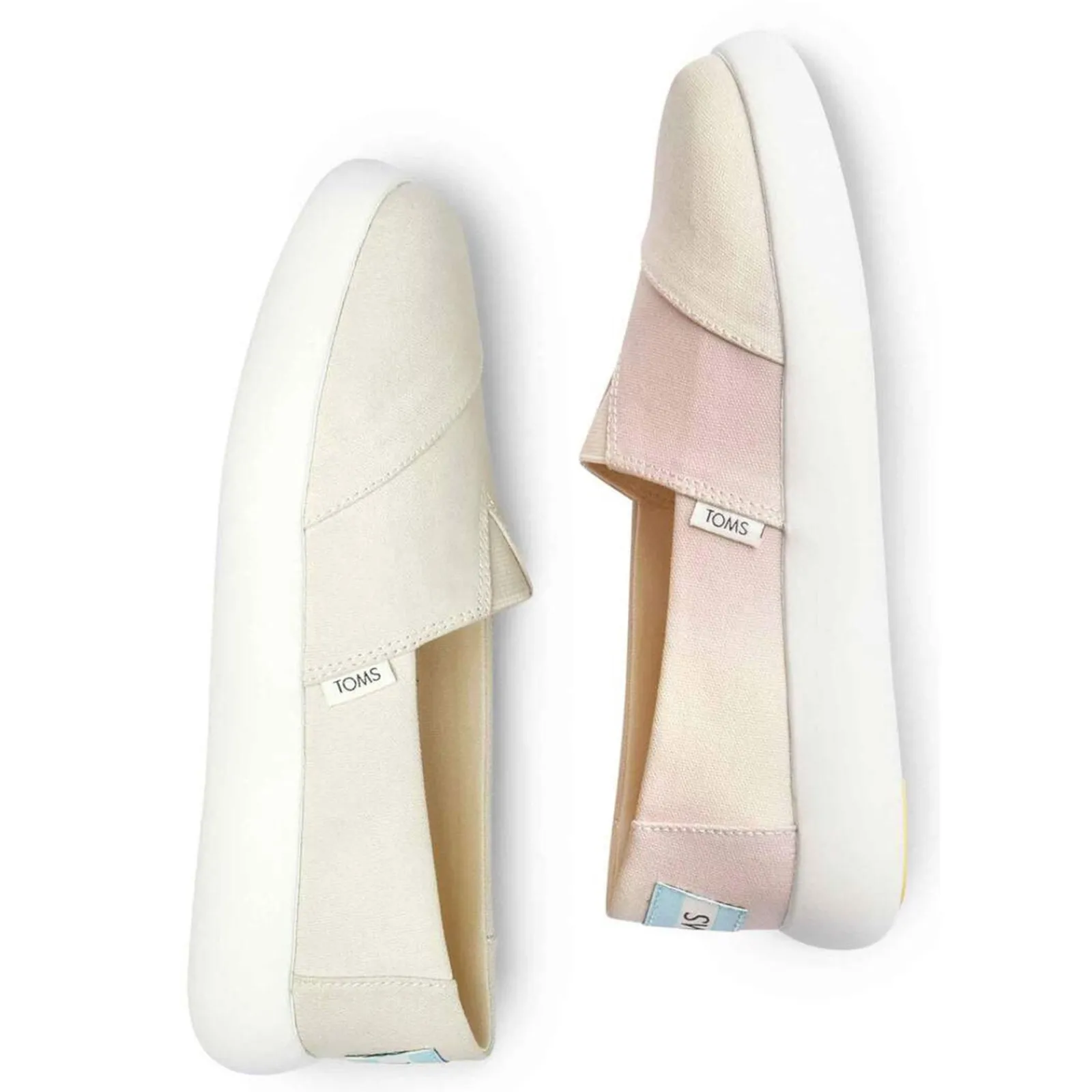 TOMS Flats|Women's , Alpargata Mallow - Color Changing Slip-On Apricot Multi