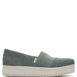 TOMS Sneakers & Athletic|Women's , Alpargata Midform Slip-On Bonsai Green