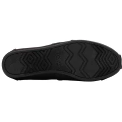 TOMS Slip-On Shoes|Women's , Alpargata Recycled Slip-On - Wide Width Black