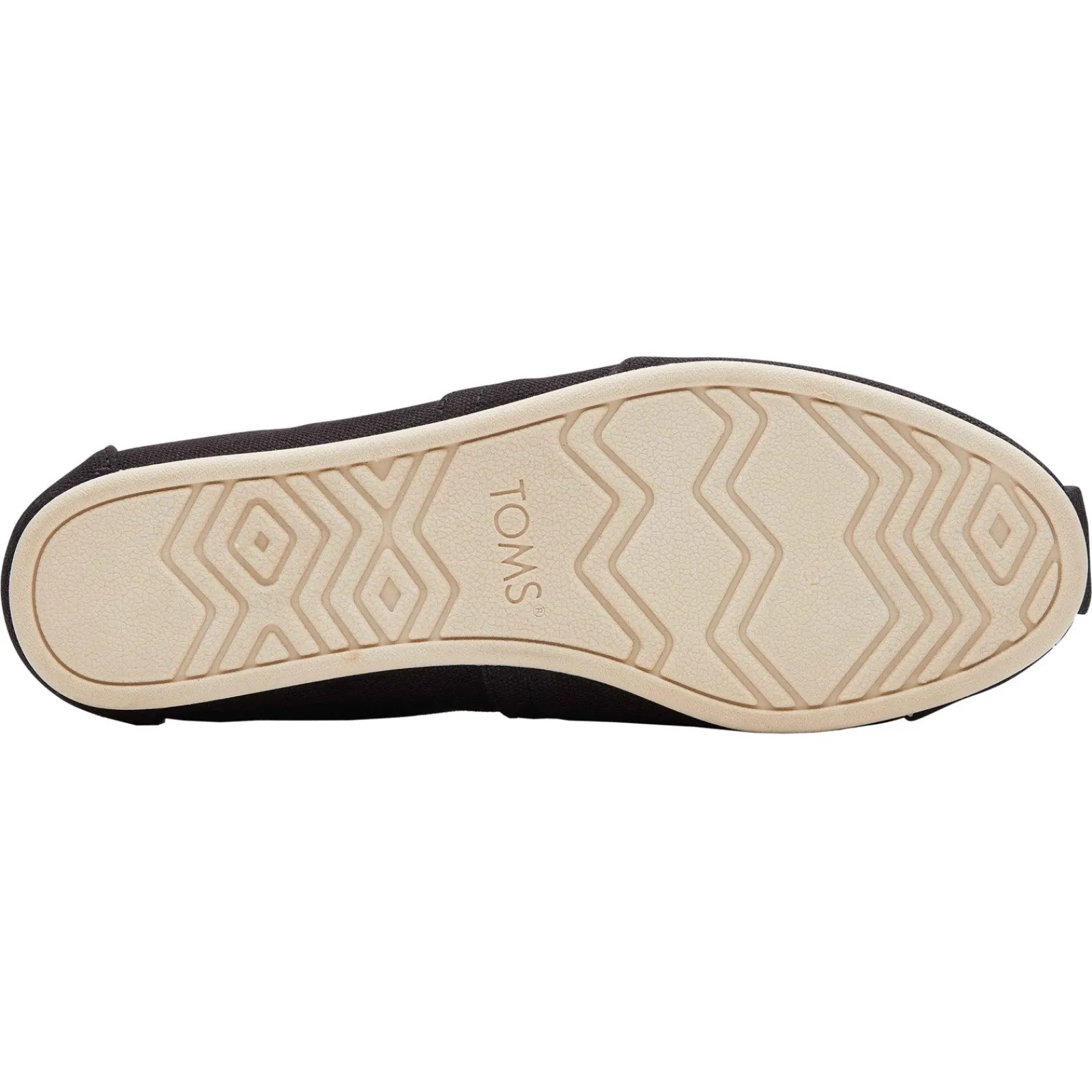 TOMS Flats|Women's , Alpargata Recycled Slip-On - Wide Width Black