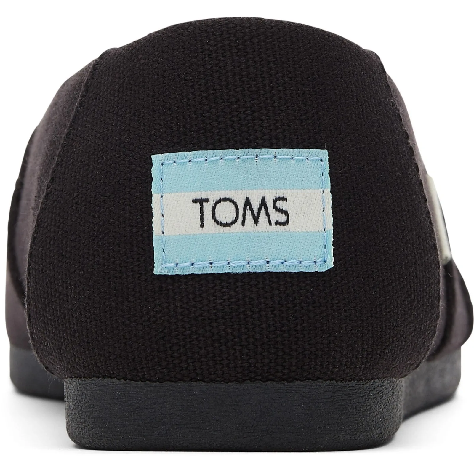 TOMS Flats|Women's , Alpargata Recycled Slip-On Black/Black