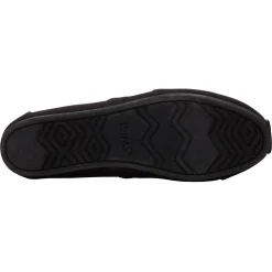 TOMS Flats|Women's , Alpargata Recycled Slip-On Black/Black