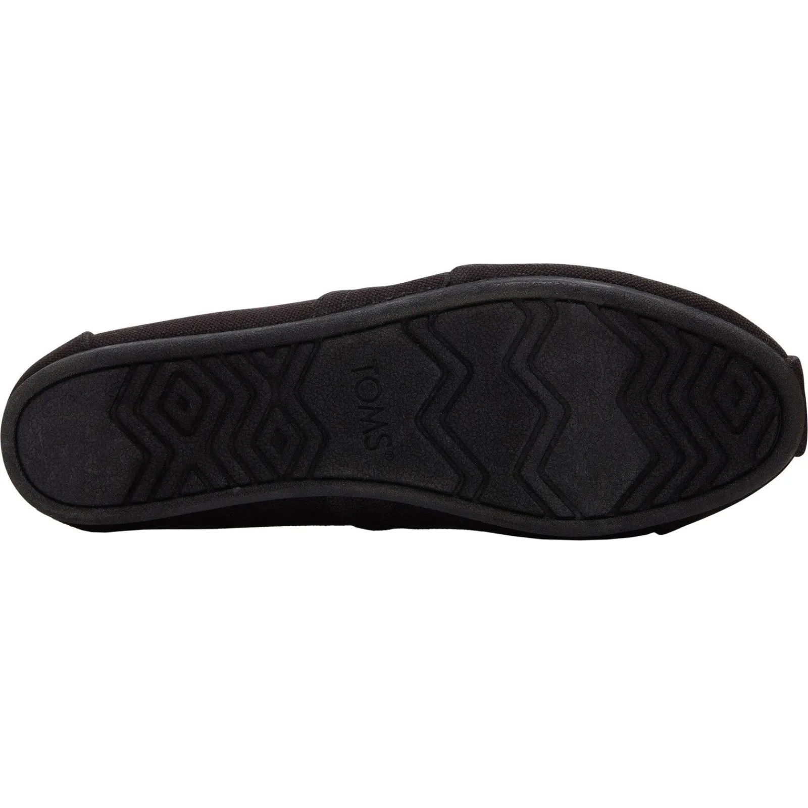 TOMS Flats|Women's , Alpargata Recycled Slip-On Black/Black