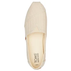 TOMS Slip-On Shoes|Women's , Alpargata Slip-On Natural