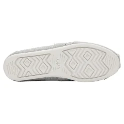 TOMS Slip-On Shoes|Women's , Alpargata Slip-On Grey-Christmas Lights