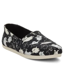TOMS Slip-On Shoes|Women's , Alpargata Slip-On Black Ghost