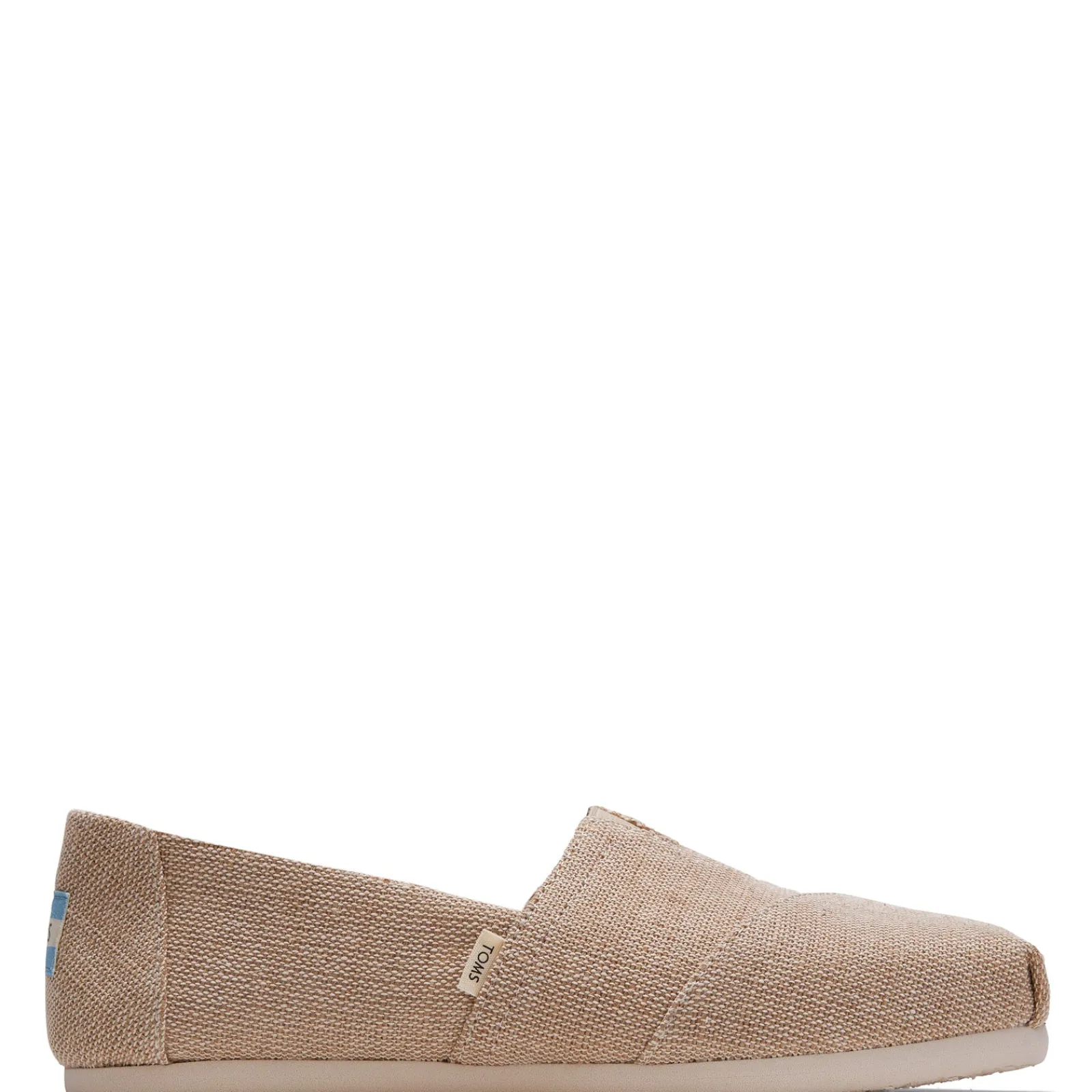 TOMS Slip-On Shoes|Women's , Alpargata Slip-On Natural