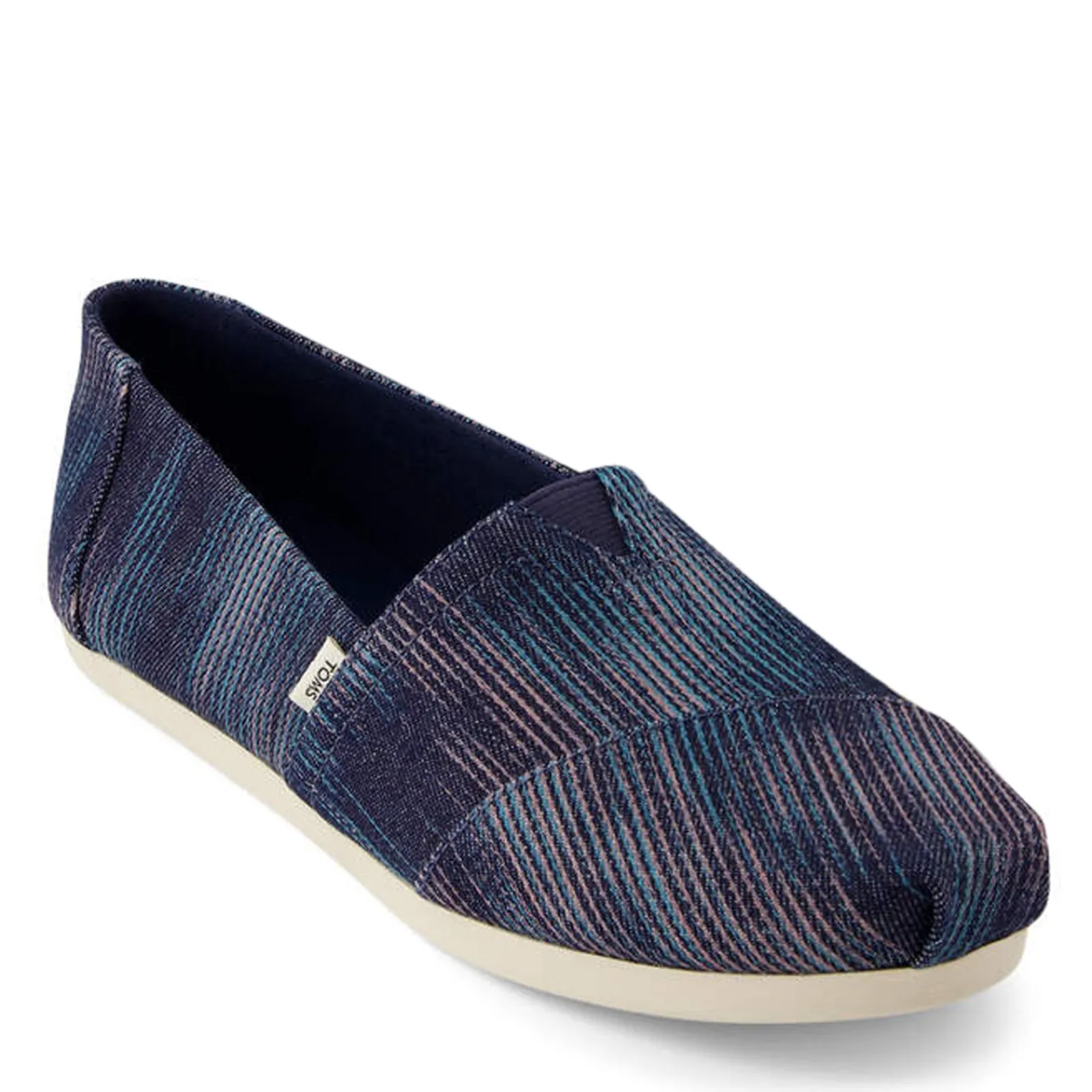 TOMS Loafers|Women's , Alpargata Slip-On Navy