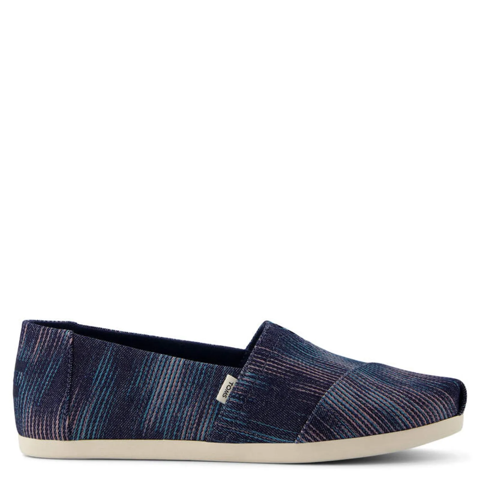 TOMS Loafers|Women's , Alpargata Slip-On Navy