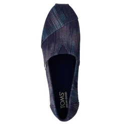 TOMS Flats|Women's , Alpargata Slip-On Navy