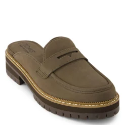 TOMS Clogs & Mules|Women's , Cara Mule Green