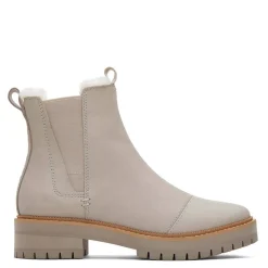 TOMS Boots|Women's , Dakota Boot Grey / Faux Fur Lined