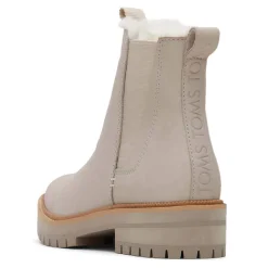 TOMS Boots|Women's , Dakota Boot Grey / Faux Fur Lined