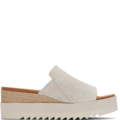 TOMS Wedges|Women's , Diana Mule Sandal Natural