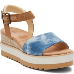 TOMS Sandals|Women's , Diana Sandal Blue