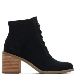 TOMS Boots|Women's , Evelyn Lace Boot Black