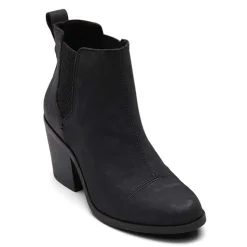 TOMS Boots|Women's , Everly Boot Black Nubuck