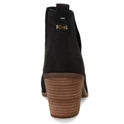 TOMS Boots|Women's , Everly Cutout Boot Black