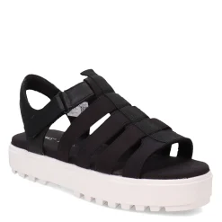 TOMS Sandals|Women's , Fisherman Lug Sandal Black