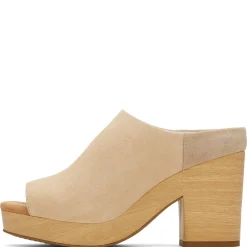 TOMS Pumps & Heels|Women's , Florence Sandal Honey Beige