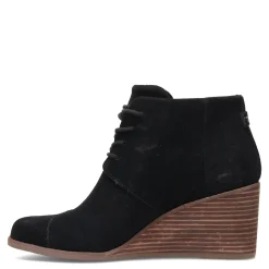 TOMS Boots|Women's , Hyde Boot Black Suede