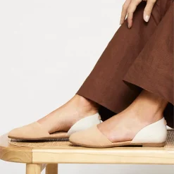 TOMS Flats|Women's , Jutti Dorsay Flat Natural