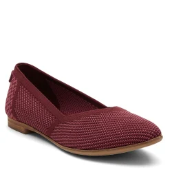 TOMS Flats|Women's , Jutti Neat Flat Burgundy
