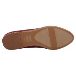 TOMS Flats|Women's , Jutti Neat Flat Burgundy