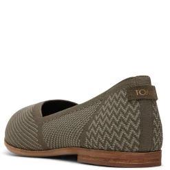TOMS Flats|Women's , Jutti Neat Flat Olive