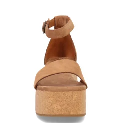 TOMS Wedges|Women's , Laila Sandal Tan
