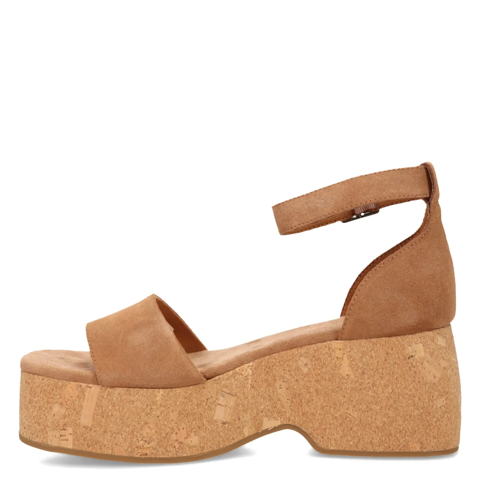 TOMS Wedges|Women's , Laila Sandal Tan