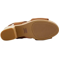 TOMS Sandals|Women's , Majorca Platform Sandal Tan Leather
