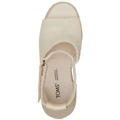 TOMS Wedges|Women's , Marisol Sandal Beige