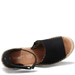 TOMS Wedges|Women's , Marisol Sandal Black